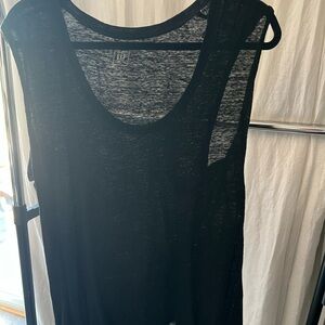GAP Women's Black Sleeveless Top
